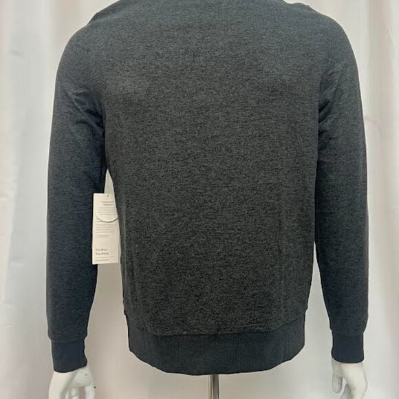 NWT! Vuori Men's Ponto Performance Crew | Charcoal Heather SMALL - Picture 8 of 12